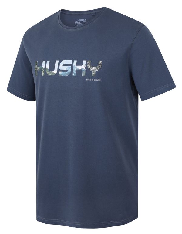 HUSKY Men's cotton T-shirt HUSKY Tee Wild M dark blue