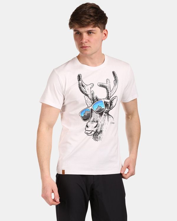 Kilpi Men's cotton T-shirt Kilpi DISCOVER-M White