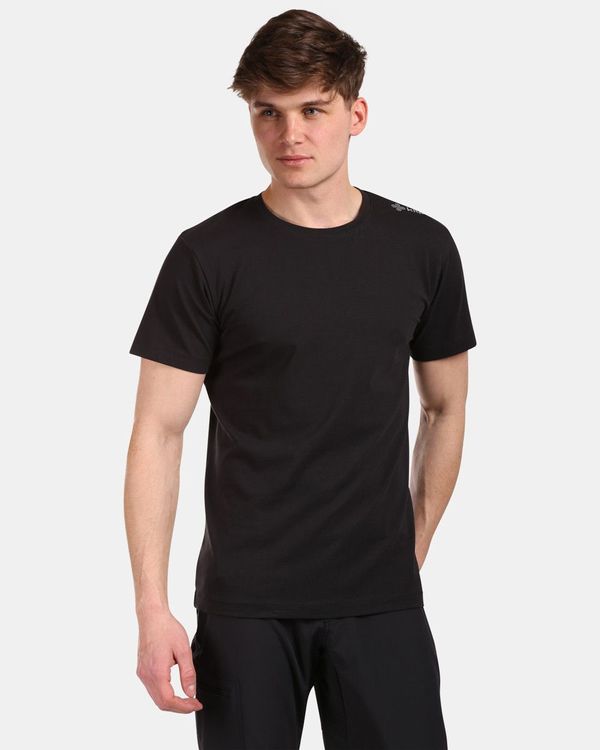 Kilpi Men's cotton T-shirt Kilpi PROMO-M Black