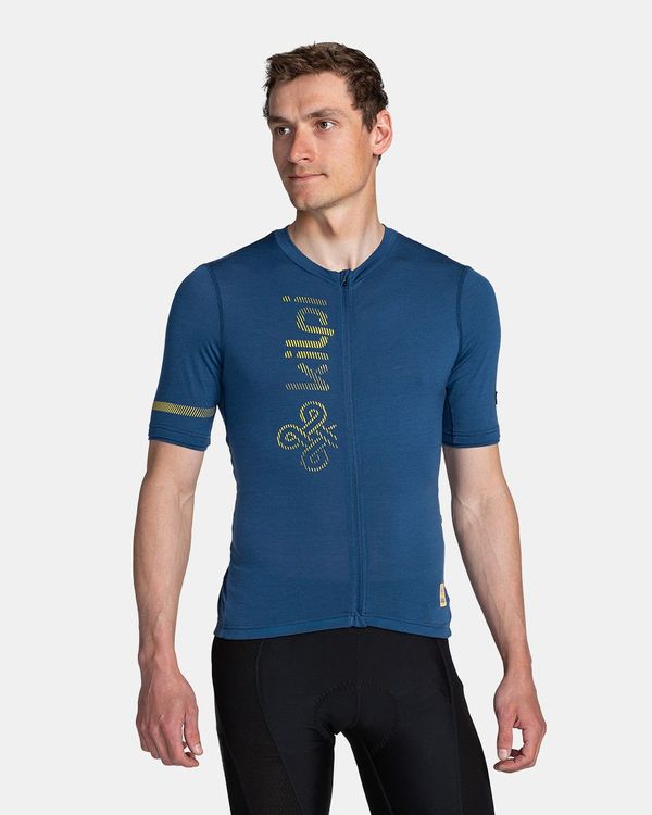 Kilpi Men's cycling merino jersey KILPI PETRANA-M Dark blue