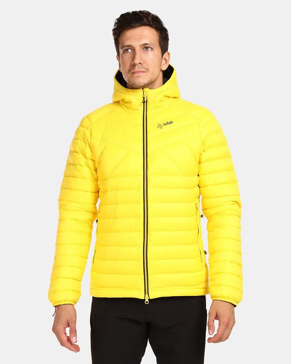 Kilpi Men's down jacket Kilpi PYRAMIDEN-M Yellow