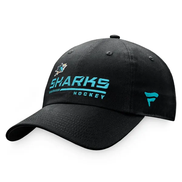 Fanatics Men's Fanatics Authentic Pro Locker Room Cap Unstructured Adjustable Cap NHL San Jose Sharks