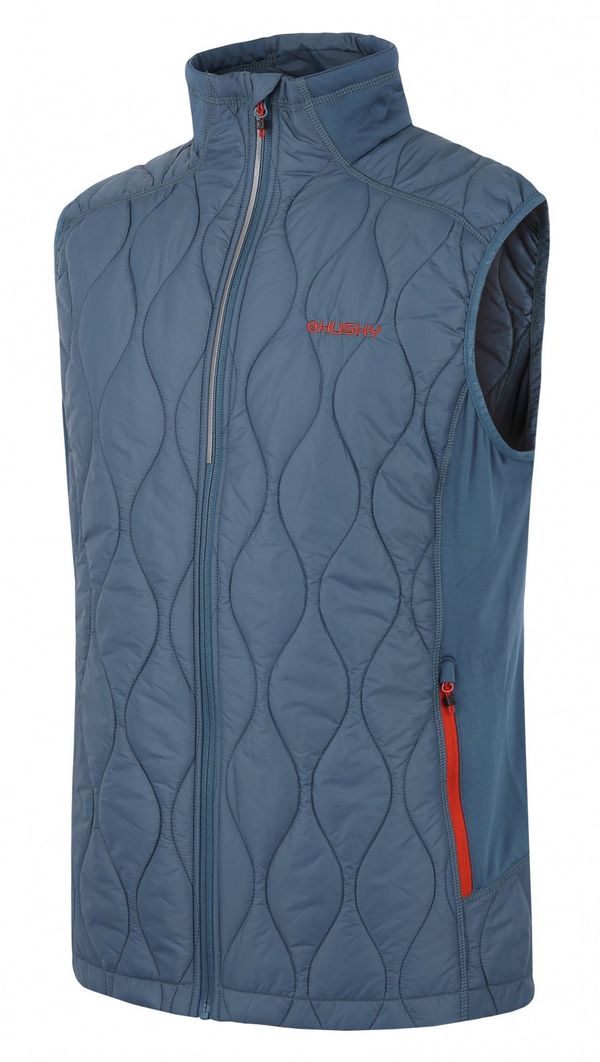 HUSKY Men's filled ultralight vest HUSKY Nimesie M faded turquoise