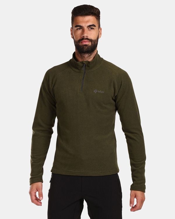 Kilpi Men's fleece sweatshirt Kilpi ALMERI-M Green