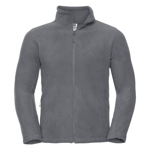 RUSSELL Men's fleece with long zipper 100% polyester, non-pilling fleece 320g