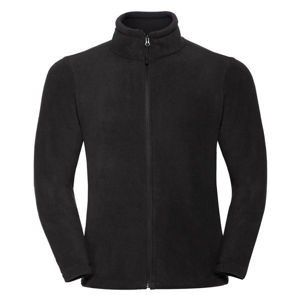 RUSSELL Men's fleece with long zipper 100% polyester, non-pilling fleece 320g