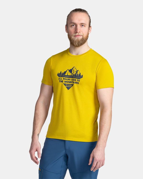 Kilpi Men's functional T-shirt Kilpi GAROVE-M Gold