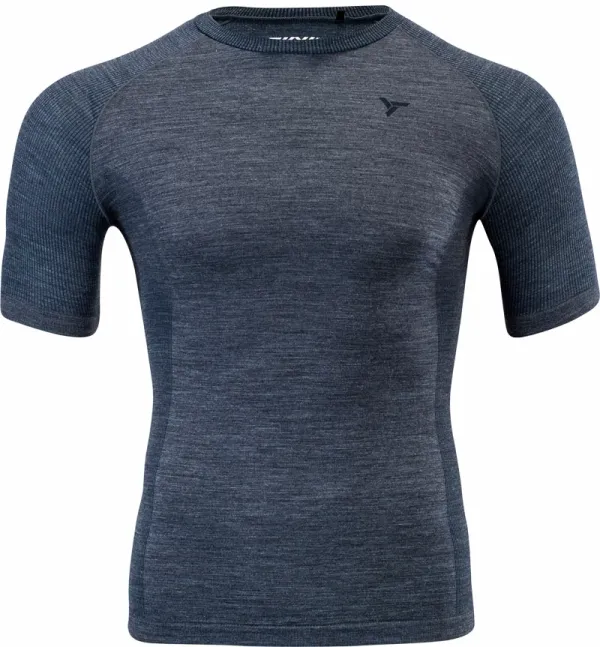 Silvini Men's functional T-shirt Silvini Soana charcoal-cloud, L/XL