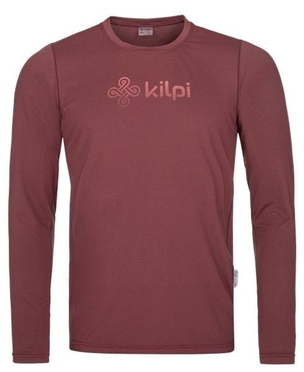 Kilpi Men's functional T-shirt SPOLETO-M dark red