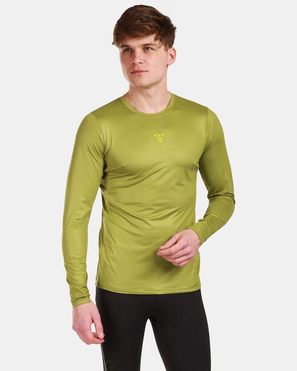 Kilpi Men's functional T-shirt with long sleeves Kilpi SPOLETO-M Green