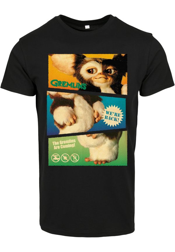 Merchcode Men's Gremlins Split Poster Tee T-Shirt - Black