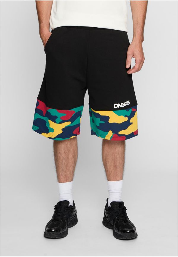 Dangerous DNGRS Men's HideMe Shorts Black/Camouflage