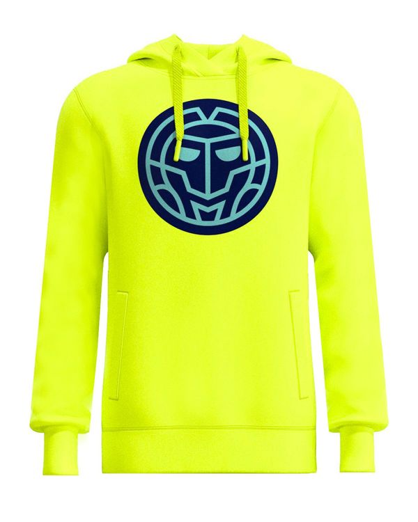 BIDI BADU Men's Hoodie BIDI BADU Grafic Illumination Chill Hoody Neon Yellow L