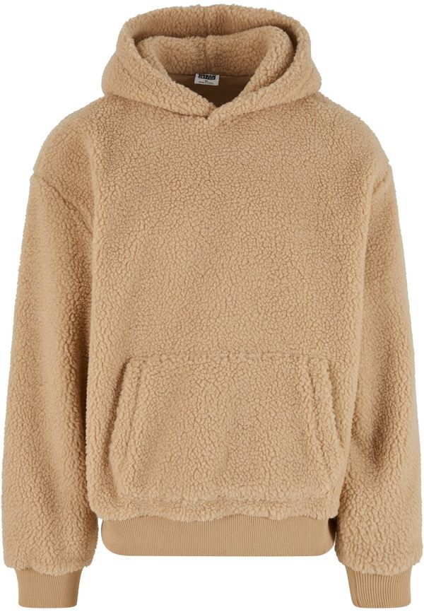 Urban Classics Men's hoodie Teddy Hoody beige