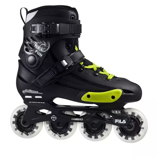 Fila Men's Inline Skates Fila NRK FUN Black/Yellow EUR 44