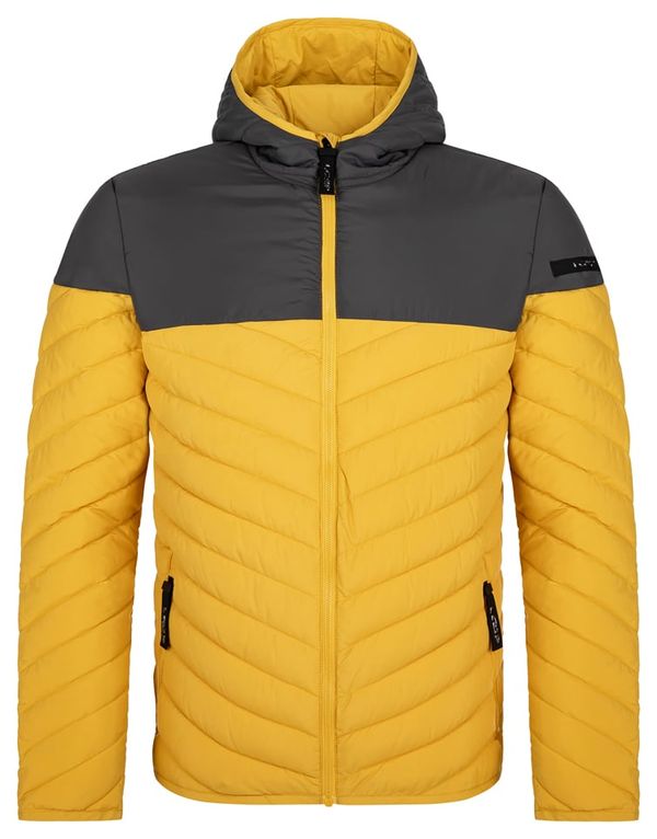 LOAP Men's jacket LOAP JENDA Yellow/Dark grey