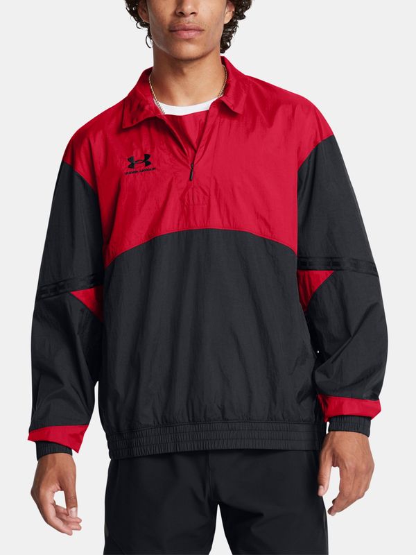 Under Armour Men's jacket Under Armour UA M's 96 Terrace Drill Top-RED - Men's