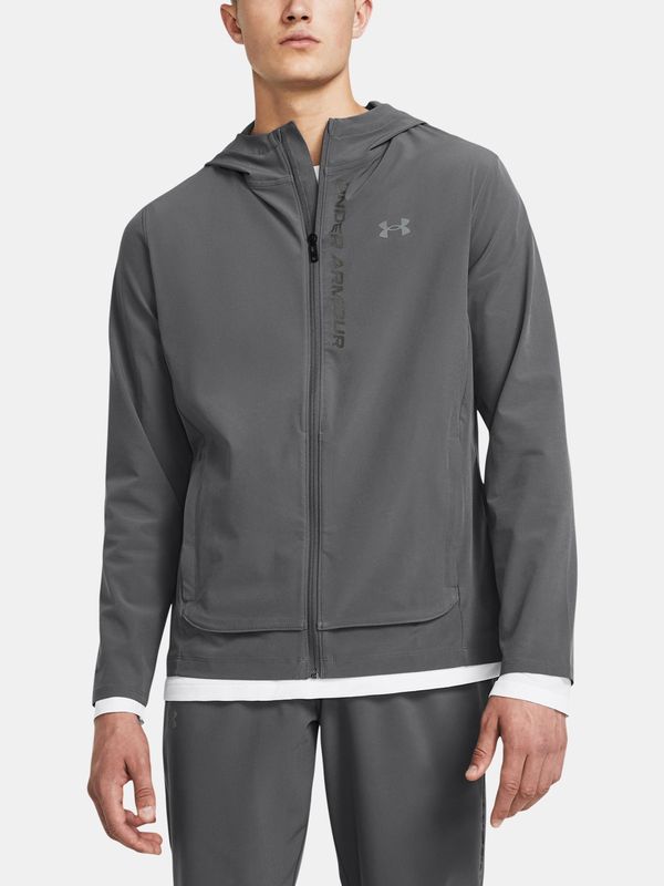 Under Armour Men's jacket Under Armour UA OUTRUN THE STORM JACKET-GRY - Men's