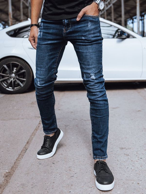 DStreet Men's Jeans with Dstreet Blue Holes