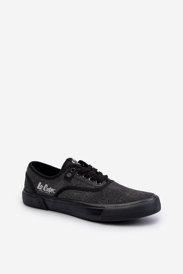 Kesi Men's Lee Cooper Black Sneakers