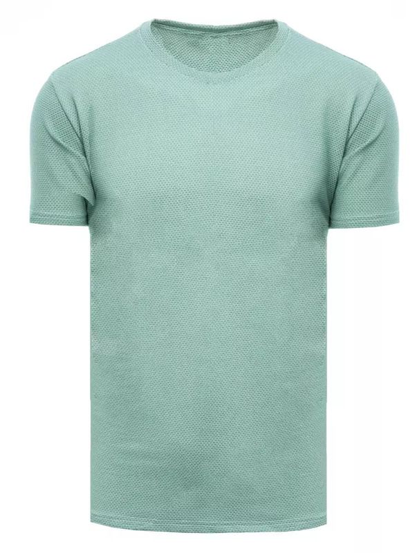 DStreet Men's Light Green Patterned T-Shirt Dstreet