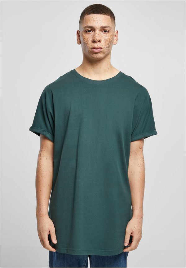 UC Men Men's Long Shaped Turnup T-Shirt - Green