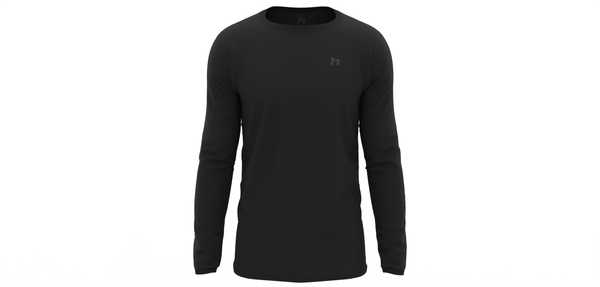 HANNAH Men's long-sleeved T-shirt Hannah TAREGAN L/S anthracite