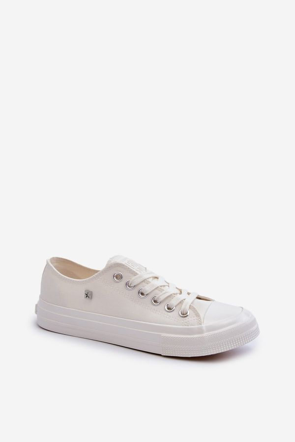 BIG STAR SHOES Men's Low-Top Sneakers Big Star White