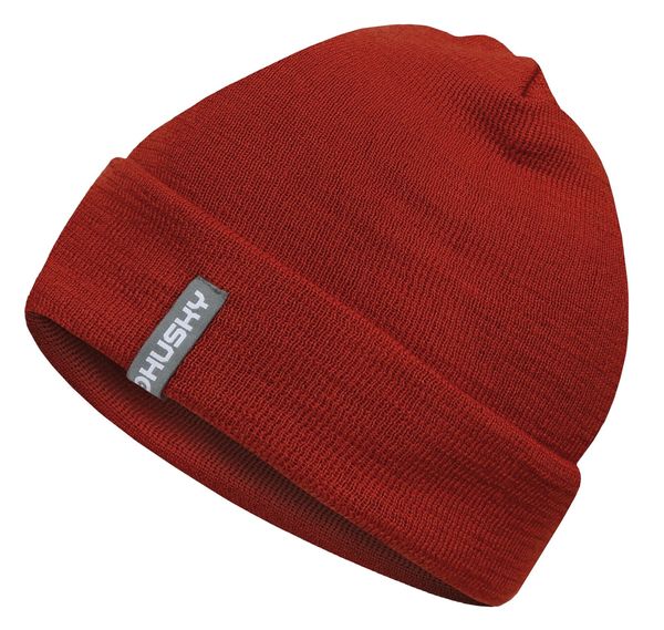 HUSKY Men's merino hat HUSKY Merhat 1 brick