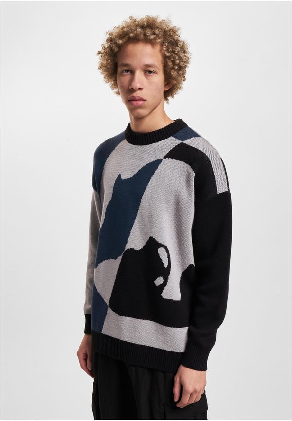 Ecko Unltd. Men's MulticolorLogo Sweater Black/Grey