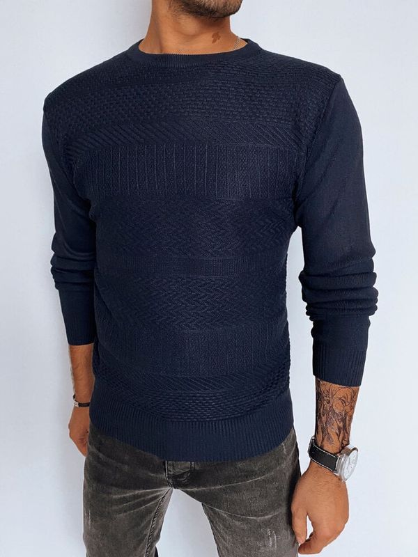 DStreet Men's Navy Blue Dstreet Sweater