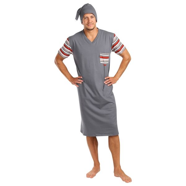 Foltýn Men's nightgown Foltýn grey