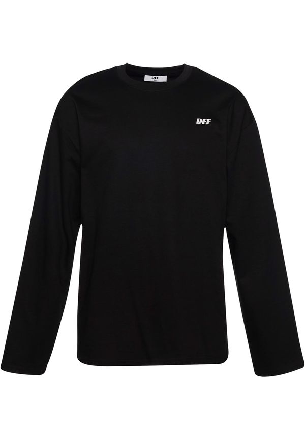 DEF Men's Open Sweatshirt Black