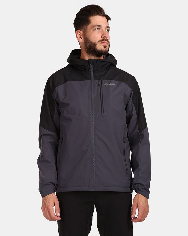 Kilpi Men's outdoor jacket Kilpi OLVERA-M Dark grey