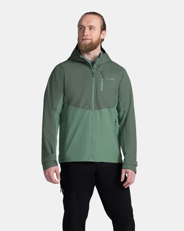 Kilpi Men's outdoor jacket Kilpi SONNA-M Dark green