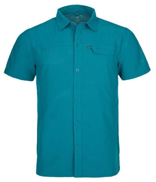 Kilpi Men's outdoor shirt Kilpi BOMBAY-M turquoise