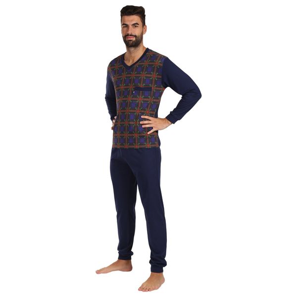 Foltýn Men's pajamas Foltýn dark blue