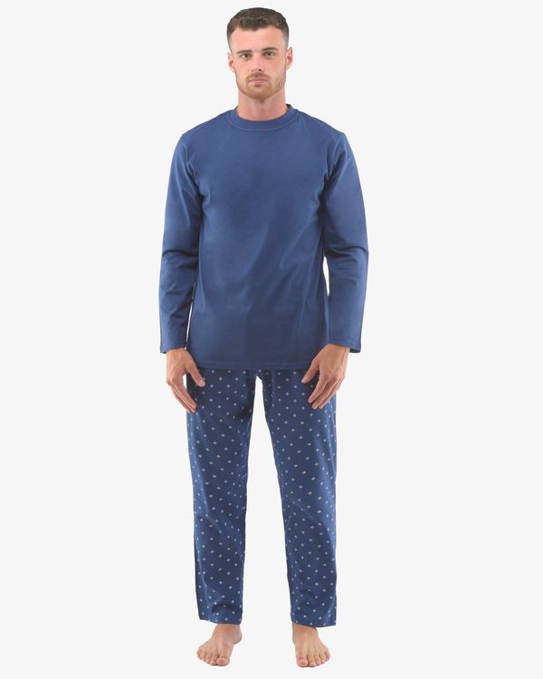 Gino Men's pajamas Gino oversized blue (79129)