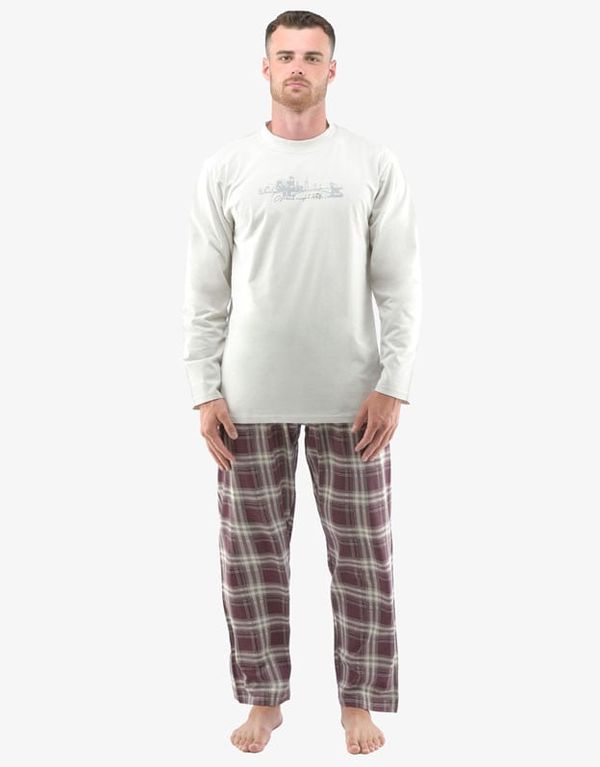 Gino Men's pajamas Gino oversized multicolored