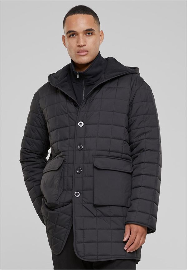 Urban Classics Men's parka with lining Lined black