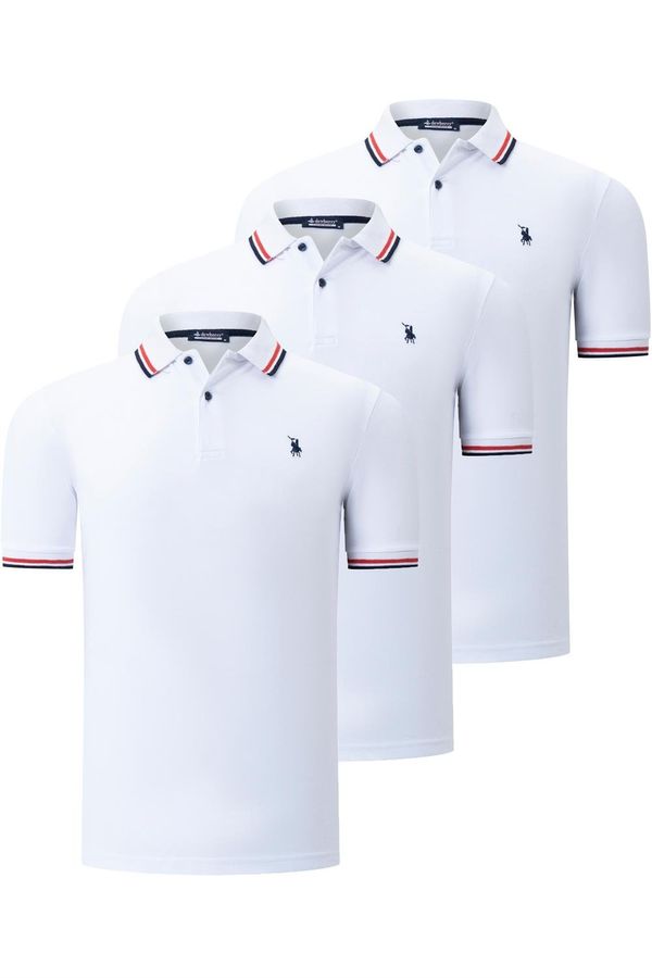 dewberry Men's polo shirt set dewberry