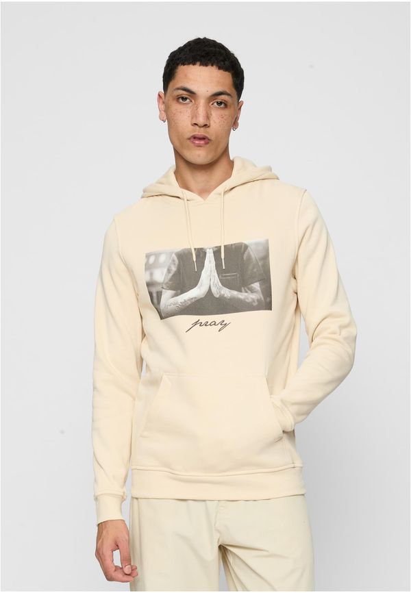 Mister Tee Men's Pray Hoody - Beige