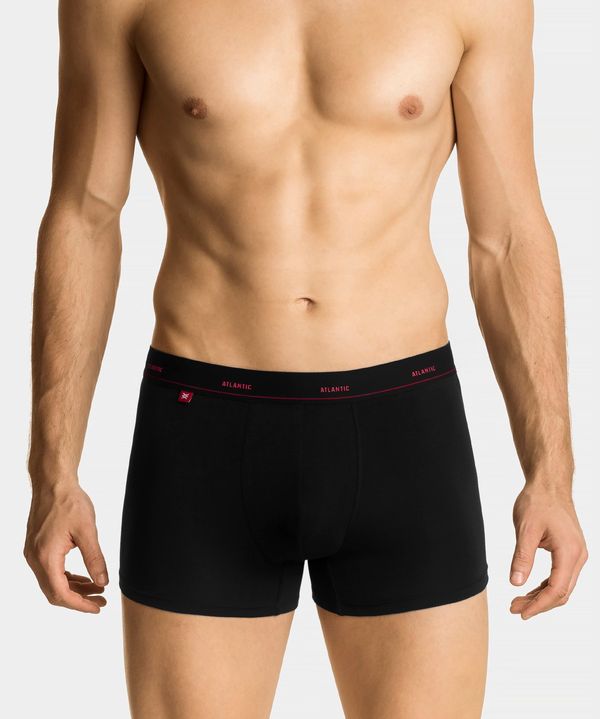 Atlantic Men's quality boxers ATLANTIC PREMIUM - black