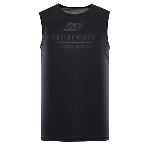 ALPINE PRO Men's quick-drying tank top ALPINE PRO MIXED black