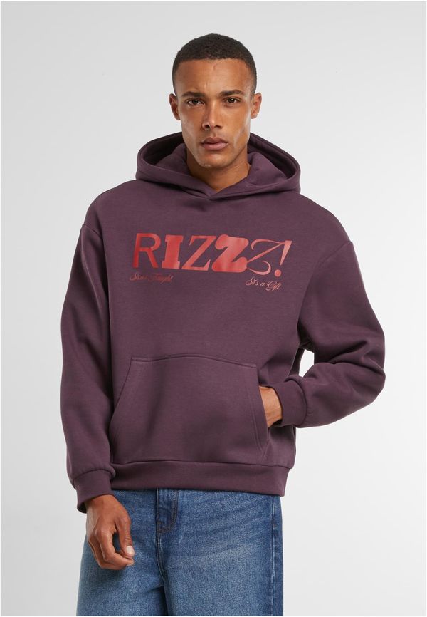 Mister Tee Men's RiZZZ Fluffy hoodie purple