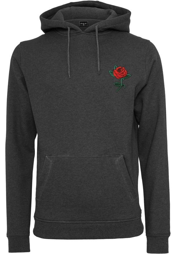 Mister Tee Men's Rose Hoody Sweatshirt - Grey