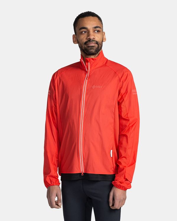 Kilpi Men's running jacket KILPI TIRANO-M Red