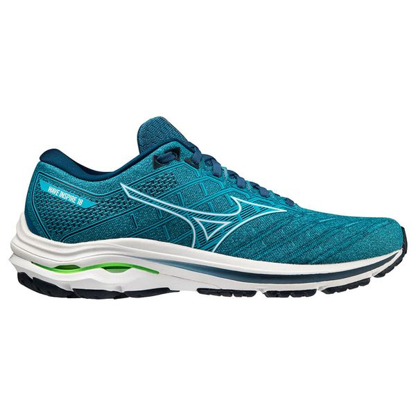 Mizuno Men's running shoes Mizuno Wave Inspire 18 Moroccan Blue/White UK 10