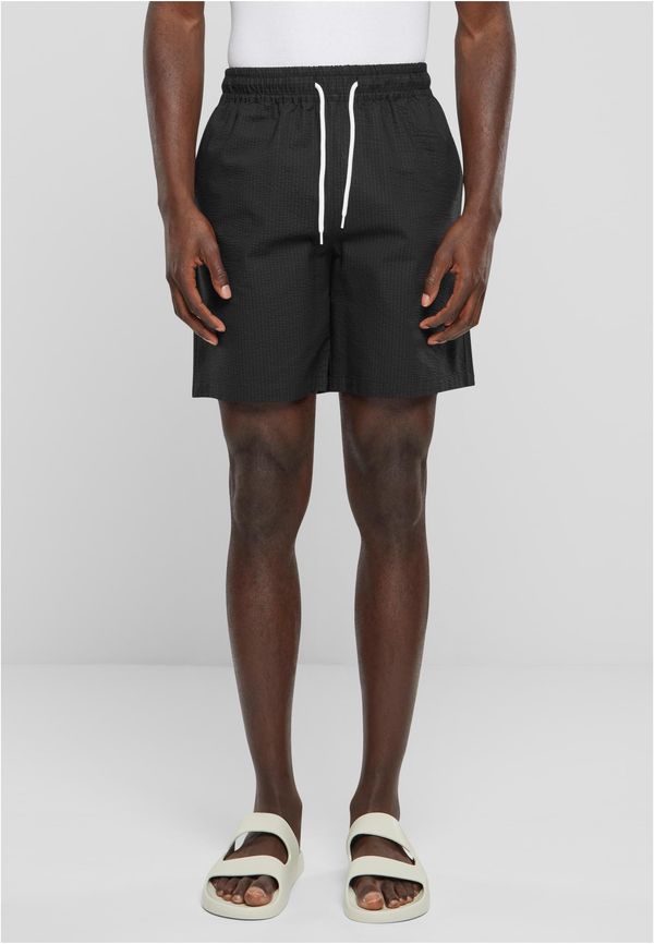 UC Men Men's Seersucker Shorts - Black
