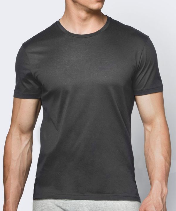 Atlantic Men's Short Sleeve T-Shirt ATLANTIC - dark gray